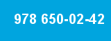 978 650-02-42 978 650-02-42